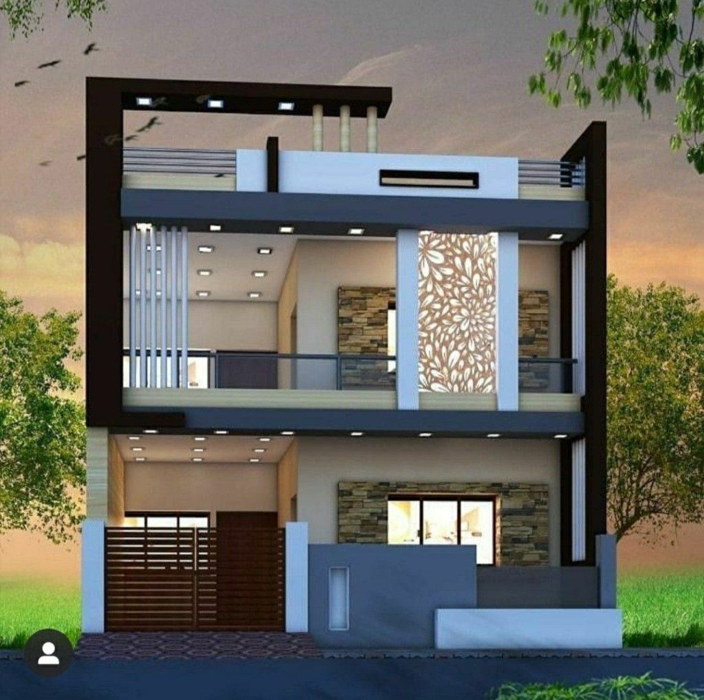 طراحی نظارت و اجرای نما ویلا مدرن